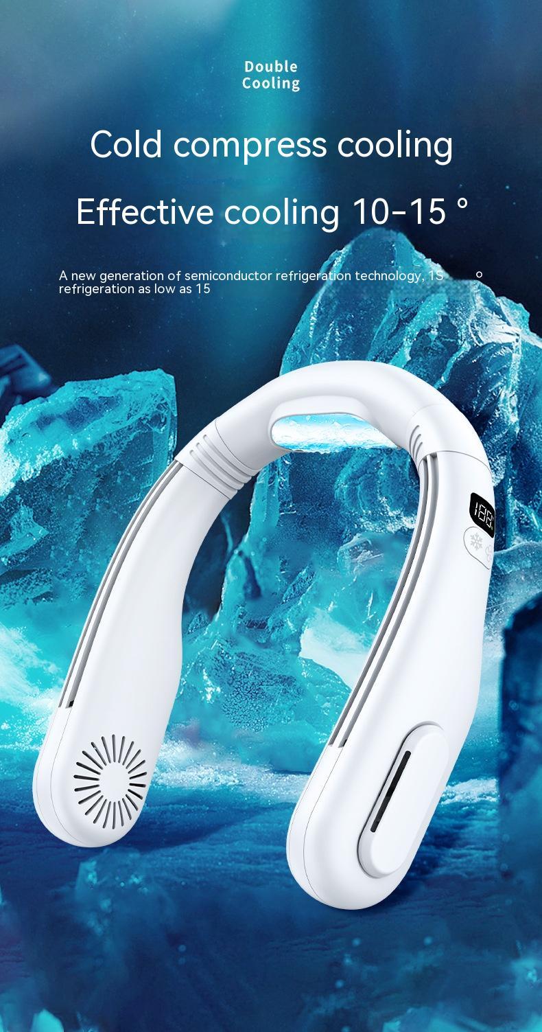Ventilador pequeño recargable portátil con soporte para refrigeración