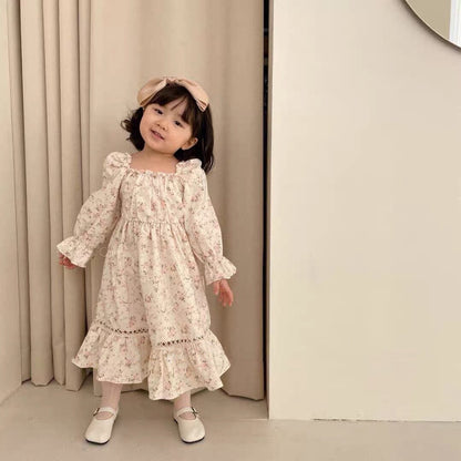 Robe coréenne pour enfants Robe de style fille