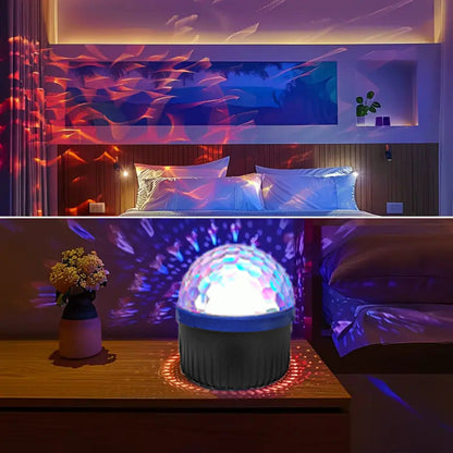 Lámpara de proyección giratoria Luz nocturna Lámpara de proyección de ensueño