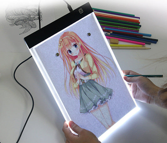 A2 A3 A4Mesa de luz translúcida para pintar
