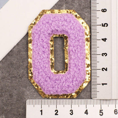 26 Patchs de Vêtements Brodés avec Lettres