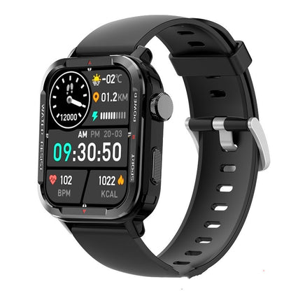 Montre intelligente sportive Bluetooth avec suivi de la pression artérielle et de l'oxygène sanguin