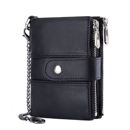 Anti-theft brush wallet