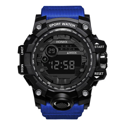 Men's Waterproof Sports Watch – Multifunctional Luminous Electronic