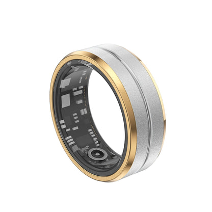 Bague connectée 2024 pour hommes et femmes, surveillance de la fréquence cardiaque et de l'oxygène sanguin, modes multisports, étanche IP68, pour Android et iOS