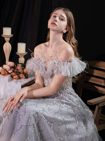 Robe de mariée de soirée pour fille, modèle été
