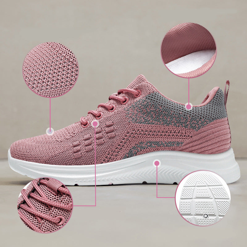 Lace-up Sneakers Women Light Shoes
