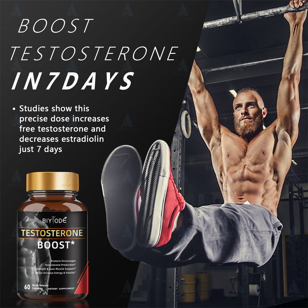 Testosterone Capsules Vegetarian Vitamins Apparel