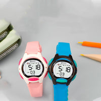 Electronic Watch Girls' Sports Waterproof Luminous Alarm Clock Exam