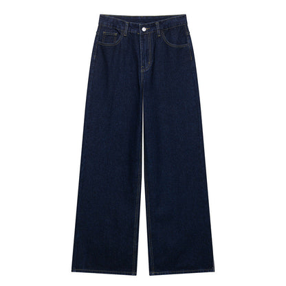 Fashion Loose Blue Denim 2-Piece Set