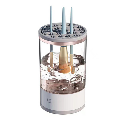Makeup Brush Cleaner – Electric Rechargeable Brush Spinner for Fast, Effortless Cleaning & Drying
