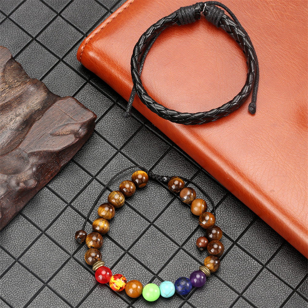 Caja de regalo para hombre con reloj y pulsera