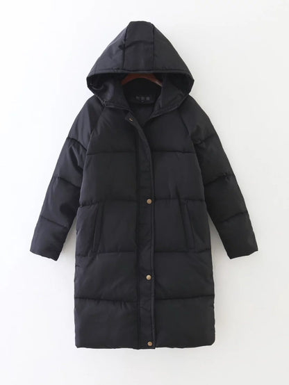 New Winter Hooded Thicker Plus Size