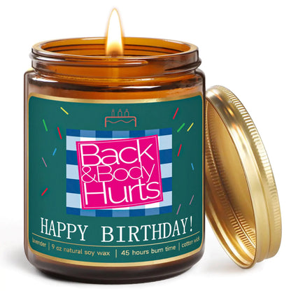 Regalos de Velas de Feliz Cumpleaños para MujeresRegalos Únicos de Cumpleaños para Mejor Amiga para EllaHermanaRegalos Divertidos de Cumpleaños para HombresMamáPapáRegalo de Cumpleaños para Mejor Amigo16 18 21 30 40 50 60 Regalos de Cumpleaños