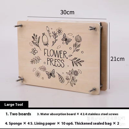 Dried Flower Knurling Tool Plant Specimen Making Tools