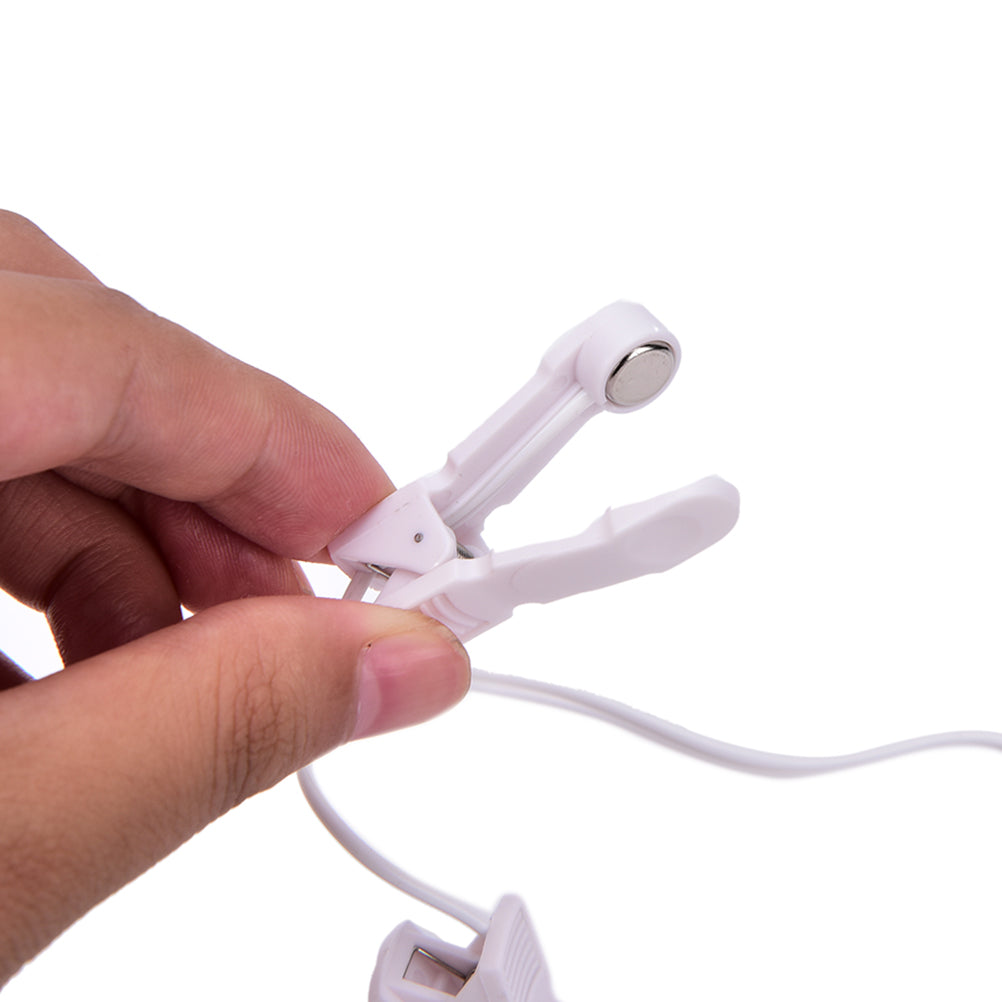 Pinza para la oreja con masaje, accesorio electrónico de pulsos de 3,5 mm