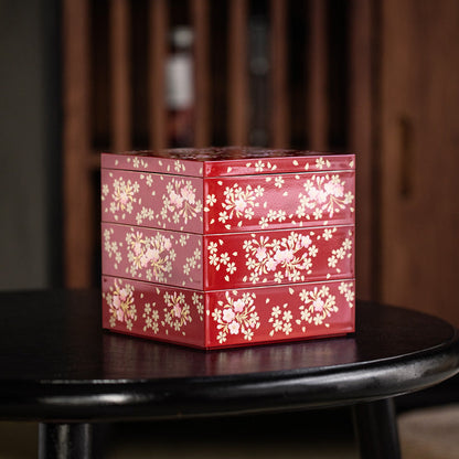 Japanese Style Multi-layer Jewelry Box Wedding Gift