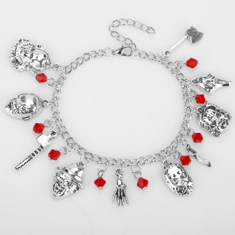 Pulsera de Joyería de Fantasma y Diablo de Halloween