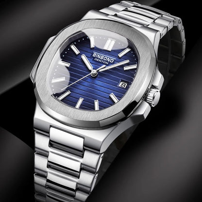 Men's Business Fashion Waterproof Square Watch