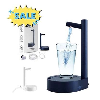 Dark Blue Smart Desk Dispenser Electric Water