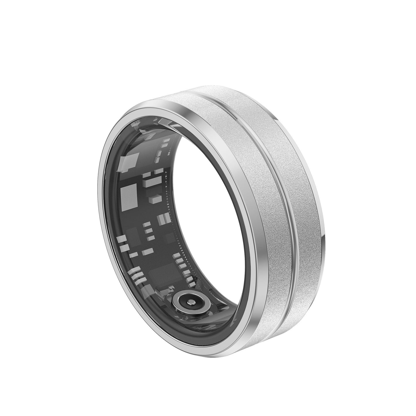 Bague connectée 2024 pour hommes et femmes, surveillance de la fréquence cardiaque et de l'oxygène sanguin, modes multisports, étanche IP68, pour Android et iOS