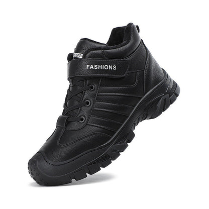 Men's Outdoor Mountaineering Snow Boots In Winter