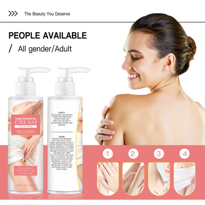 Gentle Body Depilatory Cream – Quick Hair Removal | 150ml