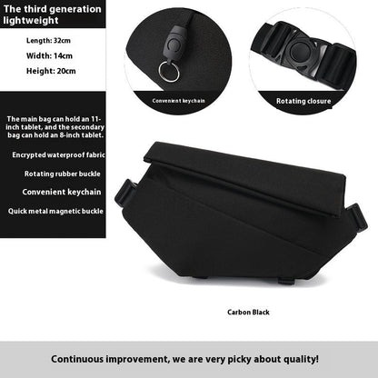 Crossbody Multifunctional Sports Fitness Chest Bag