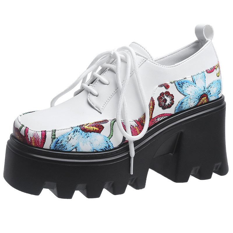 Bottes compensées nues femme printemps nouvelle collection à semelle muffin