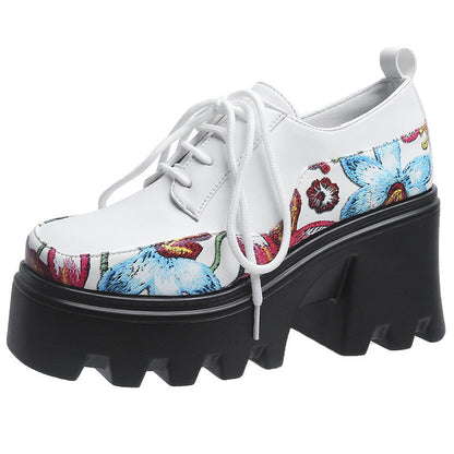 Bottes compensées nues femme printemps nouvelle collection à semelle muffin