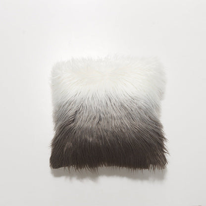 Nordic INS Style Gradual Color Wool Throw Pillow