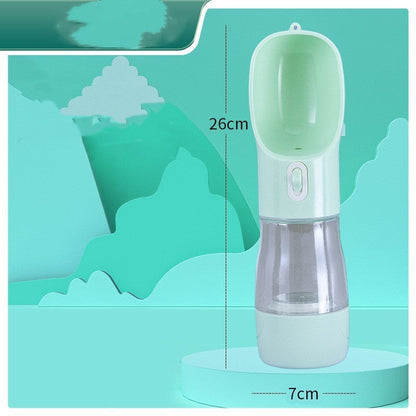 Pet Dog Water Bottle Feeder Bowl Portable Water Food Bottle Pets Outdoor Travel Drinking Dog Bowls Water Bowl For Dogs