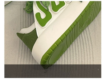 Chaussures de sport décontractées, style rétro rouge, polyvalentes, design montantes, pour la rue