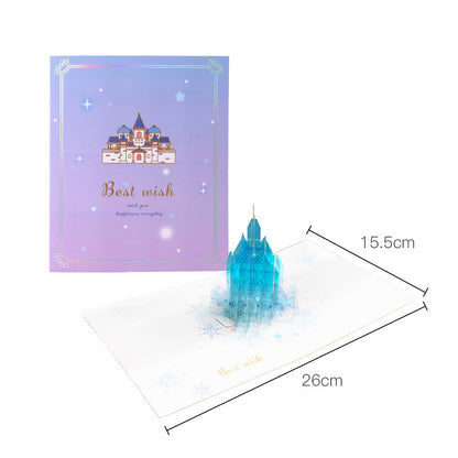 3d Christmas Greeting Card Stereo Christmas Tree Card Creative