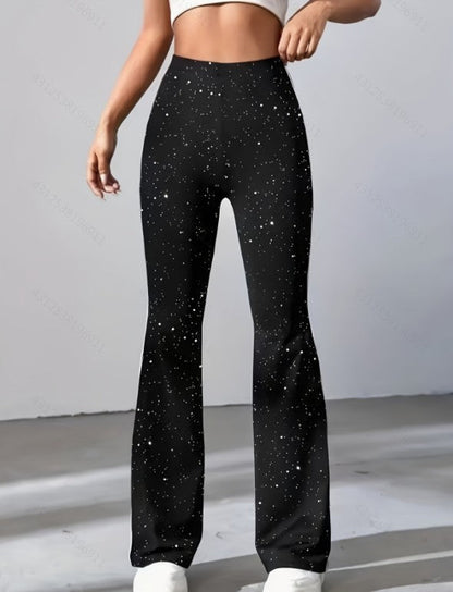 New Sports Slim-fitting Bronzing Yoga Pants Casual Pants