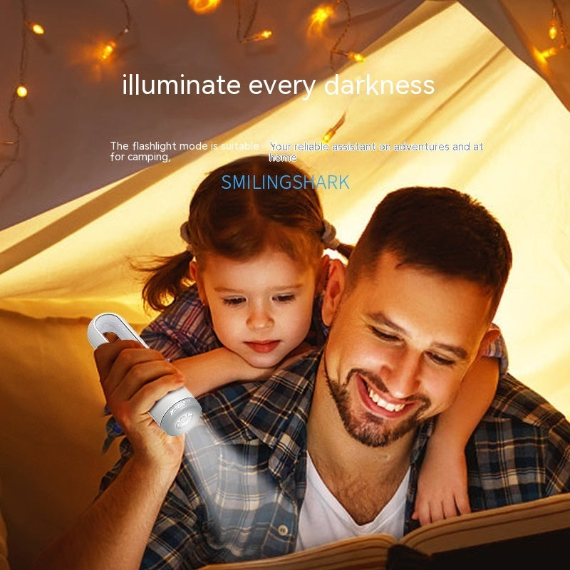 Lampe de chevet multifonctionnelle de secours en cas de panne de courant avec protection oculaire pour le sommeil