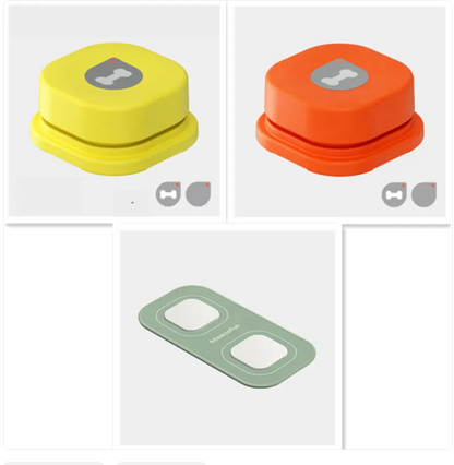 Pet Communication Button – Recordable Talking Button Toy for Dogs & Cats | 4 Colors