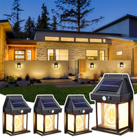 Solar Wall Lights Outdoor – Motion Sensor Dusk to Dawn LED for Yard, Door, Garden
