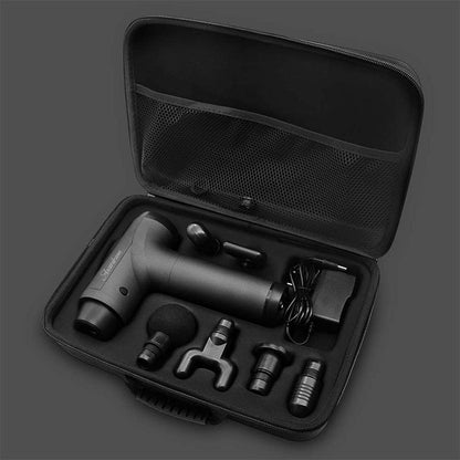 Pistolet de massage LCD pour fasciite, amincissant, relaxant les muscles du corps, du dos, massage profond des épaules, des tissus, des pieds, du cou, vibration Le K6J0