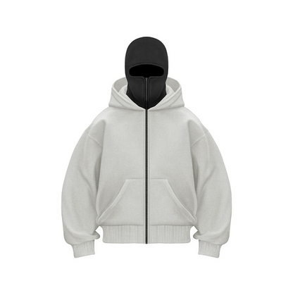 Double Hood Fleece-Lined Sweater – Ultra-Warm Cozy Hoodie for Men & Women