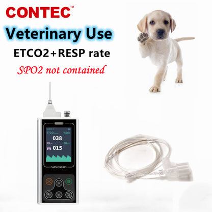 CA10S Handheld Veterinary Capnograph –Patient Monitor
