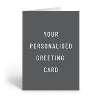 Personalized Greeting Card - Upload Your Own Design for Unique Celebrations
