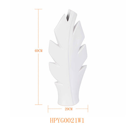 Model Room Exhibition Hall Entrance Matte Ceramic Art Vase