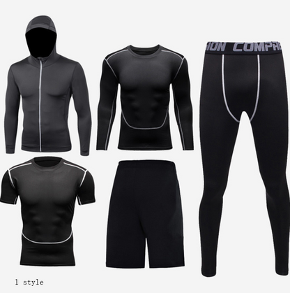 Men's Fitness Outfit Set – Performance Gym & Running Suit for Training & Workouts