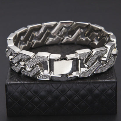 Geometric Stars Shining Men's Bracelet