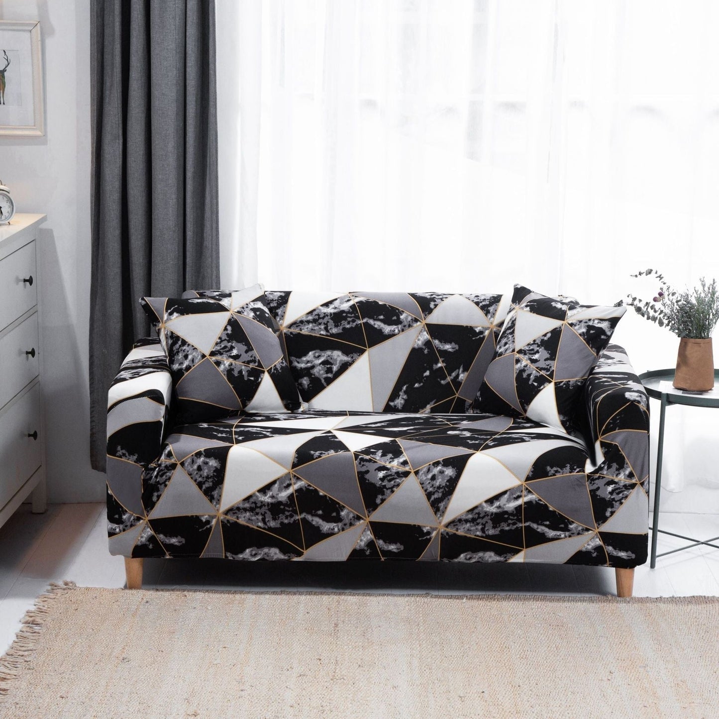 Elastic Sofa Cover | All-Inclusive Full Cover | 15 Patterns