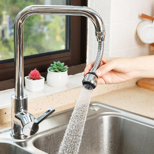 Extended Hose Dual-Mode Faucet Bubbler Sprinkler