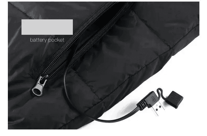 Tech Heated Vest – Smart Battery-Powered Warmth
