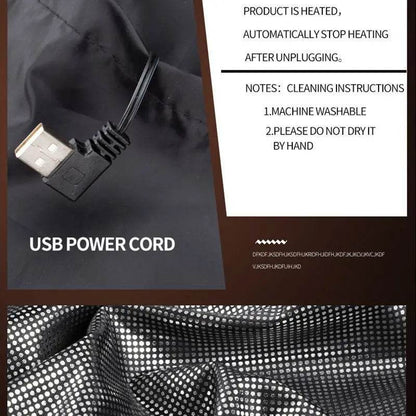 Tech Heated Vest – Smart Battery-Powered Warmth