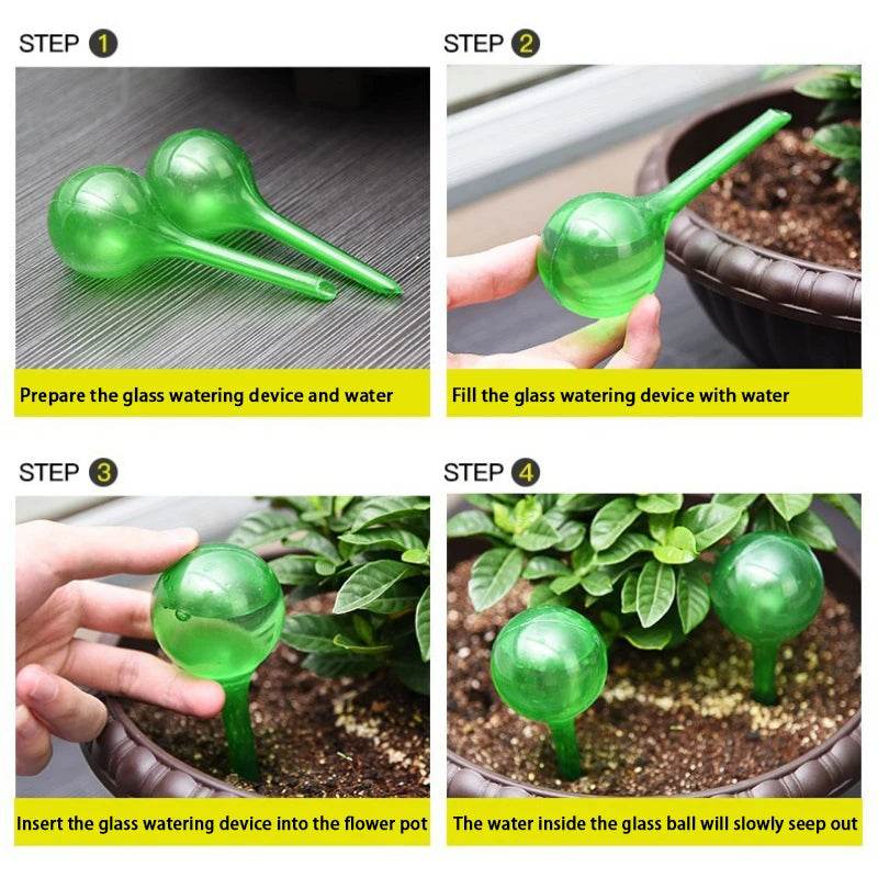Globes d'arrosage automatique – 5 dispositifs d'arrosage automatique pour plantes d'intérieur et d'extérieur